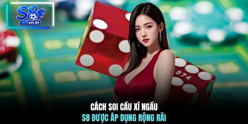 Cách soi cầu xí ngầu S8 được áp dụng rộng rãi